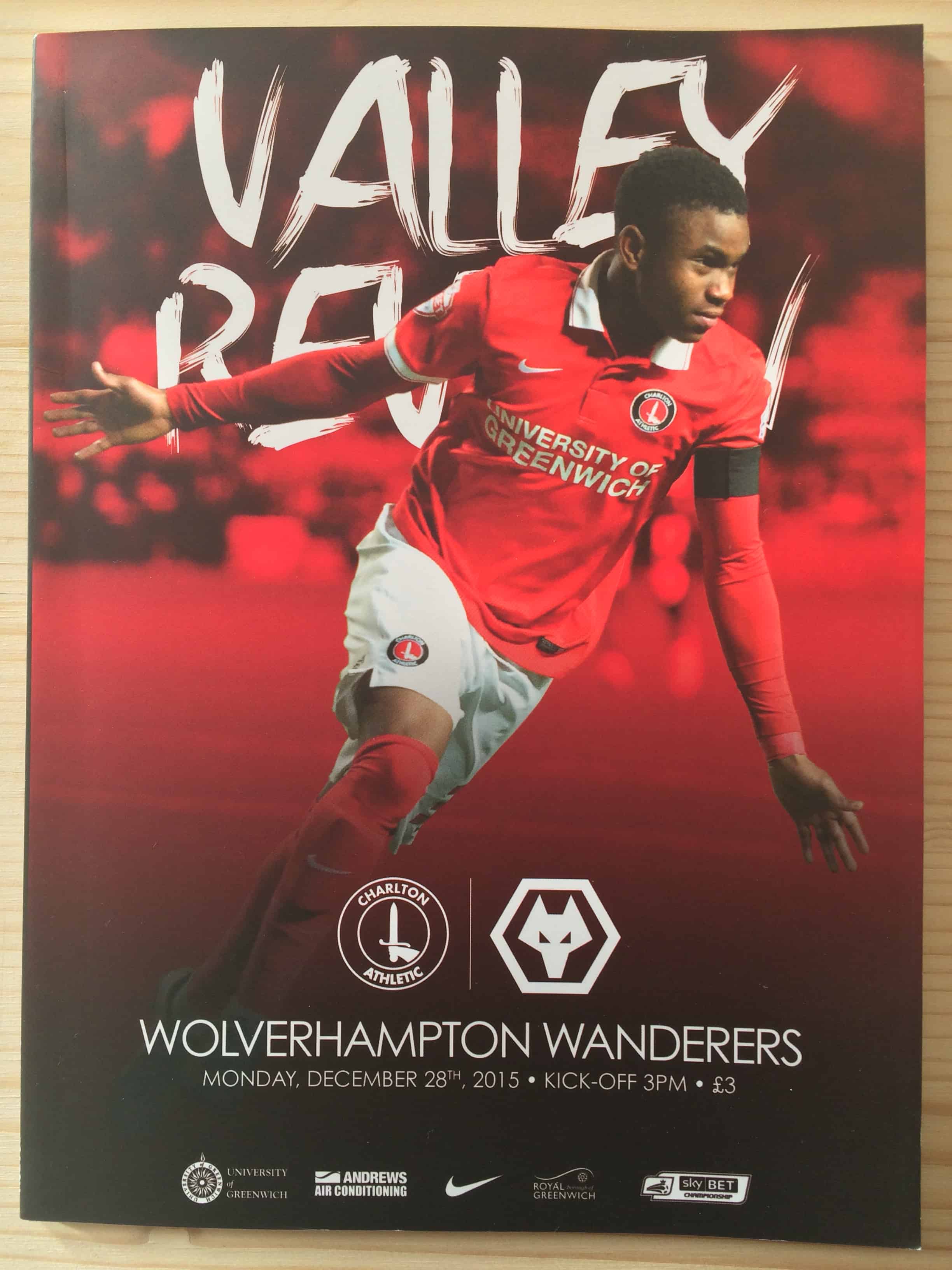 Charlton Athletic FC v Wolverhampton Wanderers FC